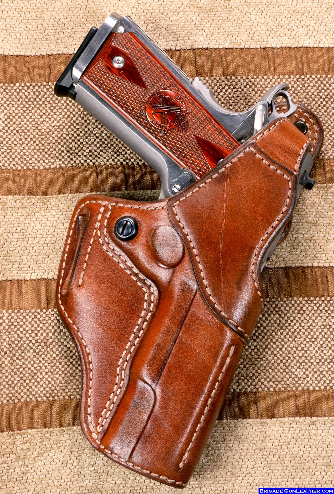 USA MADE 1911 Commander Handmade leather holster pistol holster - www