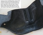 Custom leather gun holsters
