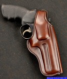 Smith Wesson Revoler Leather Gun Holster