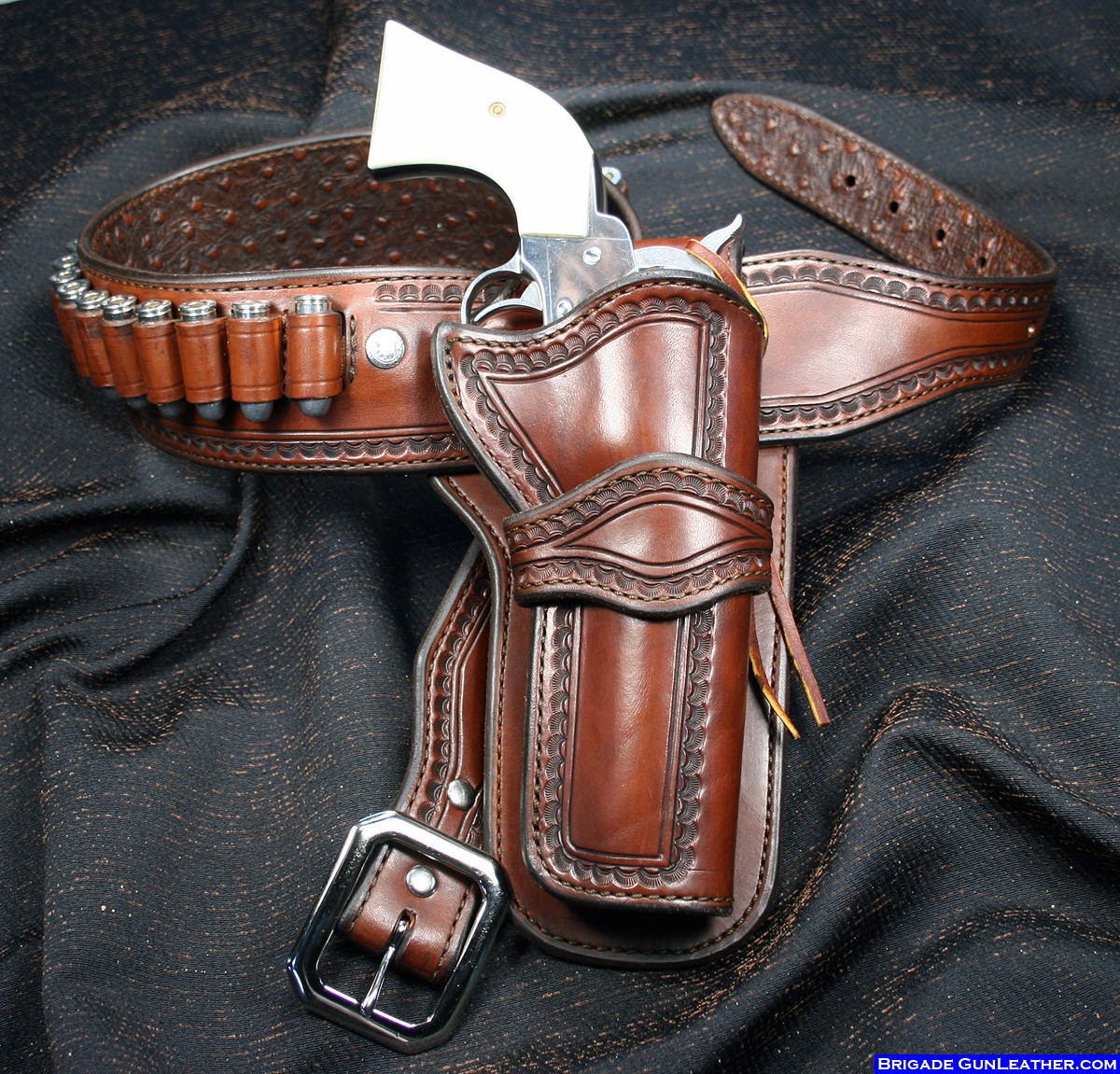 Brigade GunLeather Russellville Western Gun Holsters And Gunbelts For 