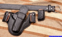 Leather Holsters Exotic Shark Leather